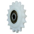 Martin Sprocket & Gear Spk Idler Ball Bearing Plastic, 60BB16NM 5/8 60BB16NM 5/8